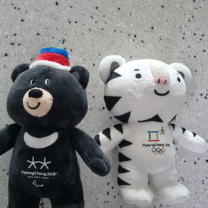 평창 올림픽 인형 2개