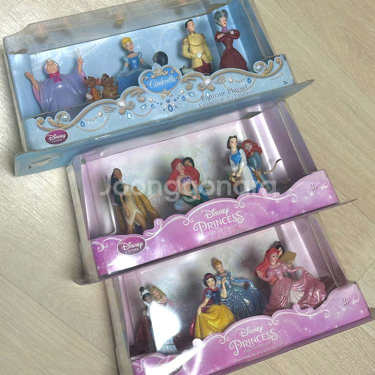(단종)[Disney] 디즈니 신데렐라 피규어 세트--7