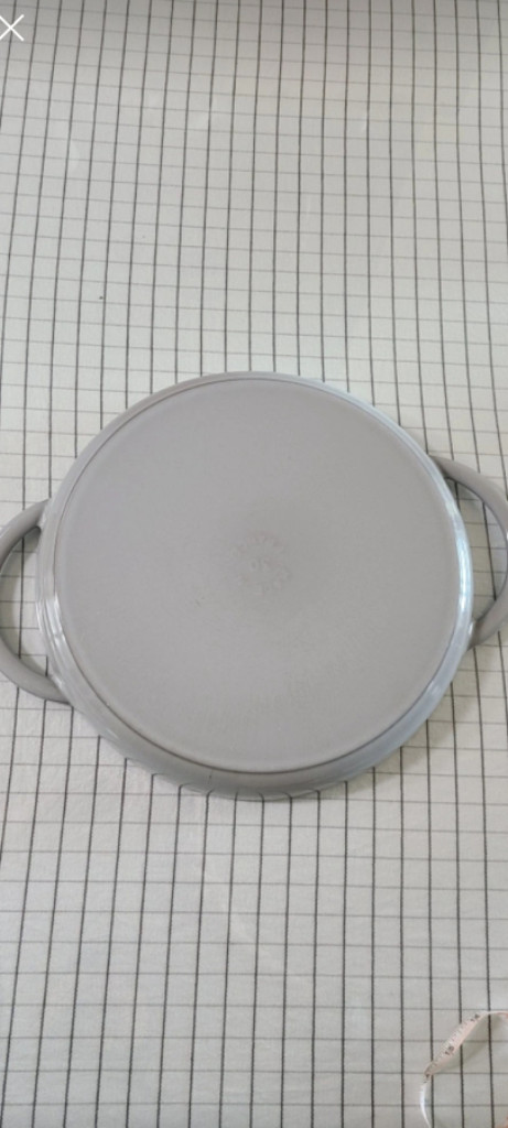 스타우브 무쇠 그릴팬 30cm (그레이 색상) 이미지