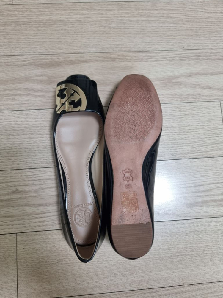 토리버치 블랙 플랫슈즈 230 이미지