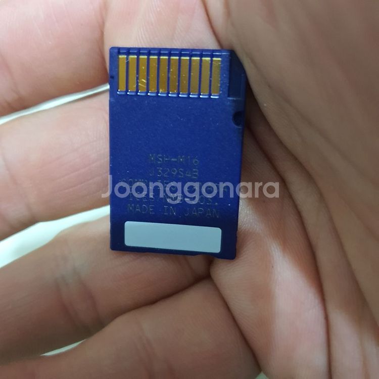 소니 메모리스틱듀오 16mb--1