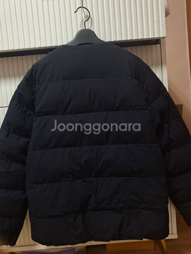 새 상품) 남녀공용 폴햄 경량패딩 네이비 L--1