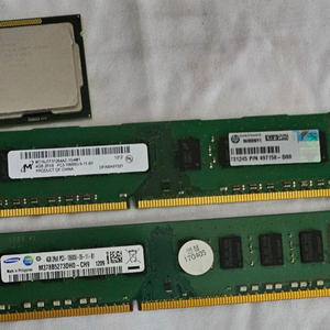인텔 i3 2120, DDR3 4gb*2 팝니다