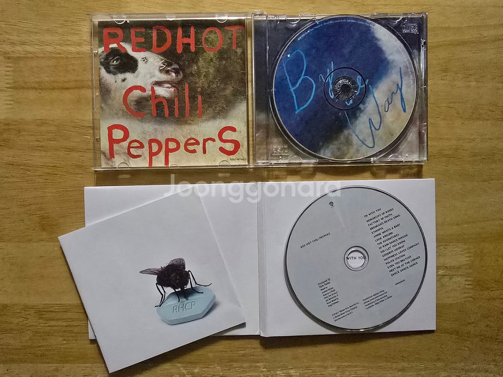 CD 음반 RED HOT CHILI PEPPERS 레드--2