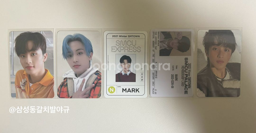 엔시티 마크 포카 5장 일괄 판매--0