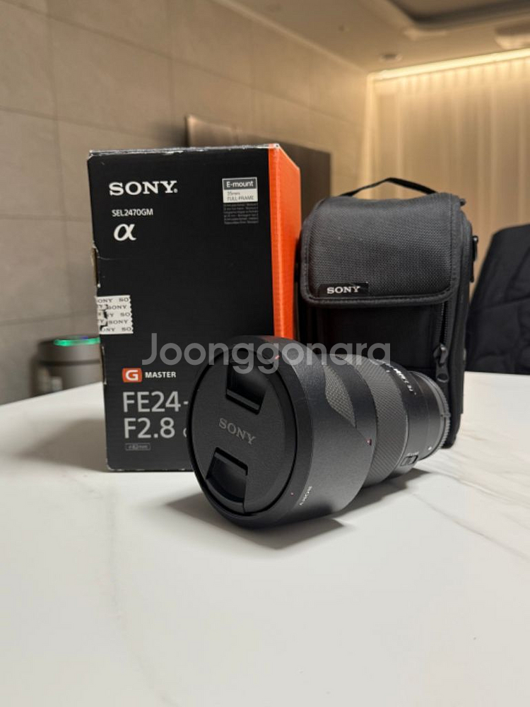 SONY FE 24-70mm F2.8 GM 렌즈 금계륵--0