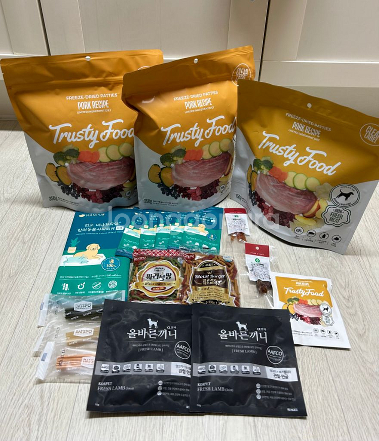동결건조사료+간식+용품 (트러스티푸드)--0