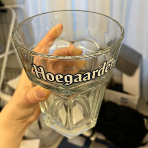 호가든 대용량 맥주잔 2개 660ml