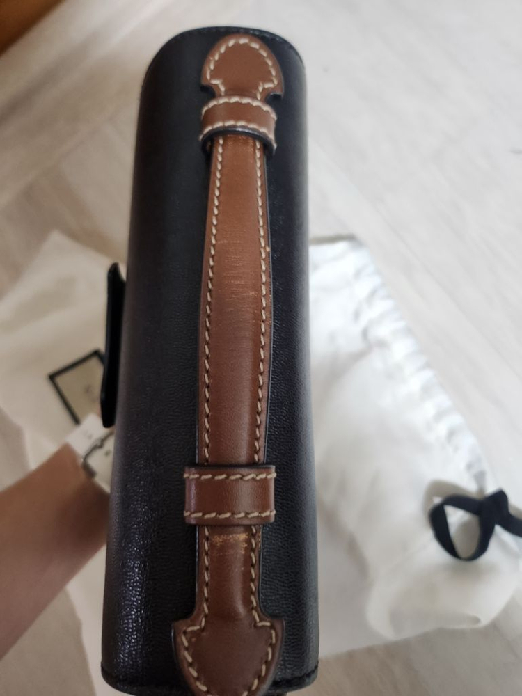 구찌 패드락 탑핸들백 숄더백 정품 이미지