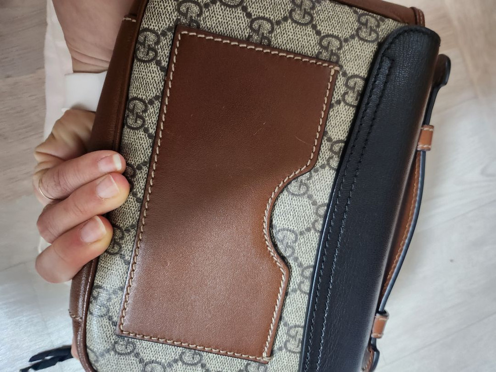 구찌 패드락 탑핸들백 숄더백 정품 이미지