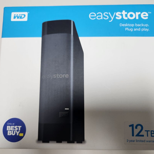 WD easystore 12TB 외장하드