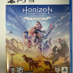 ps5 호라이즌 제로 던 리마스터