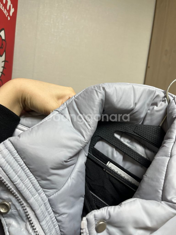 허그유어스킨 푸퍼패딩 그레이--6