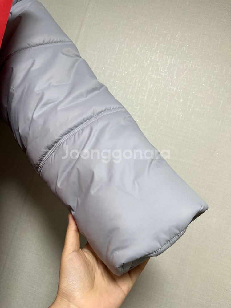 허그유어스킨 푸퍼패딩 그레이--4