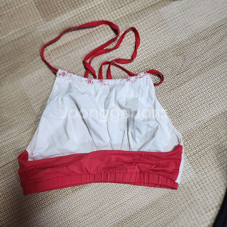 폴웨어 무엘 플로워 레드 상의--3