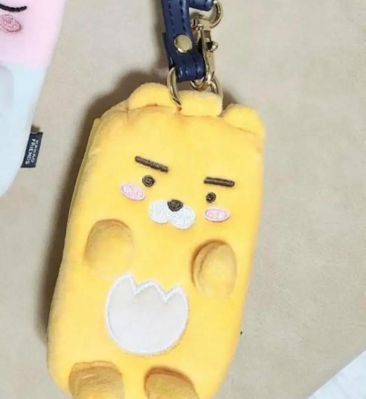 크리스마스 양말 라이언 동전지갑 카드 목걸이--5