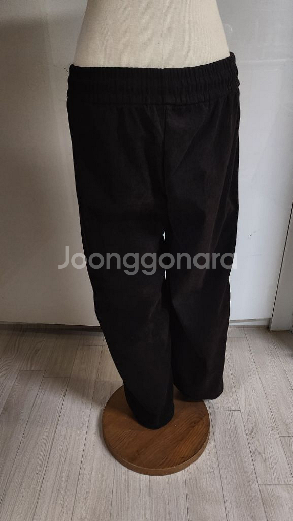 (새상품)여자 조그 골덴 바지 밴딩 허리단면 32cm--2