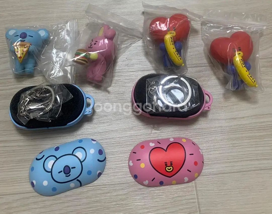 방탄소년단 BTS BT21 키링 피규어 버즈 케이스--6