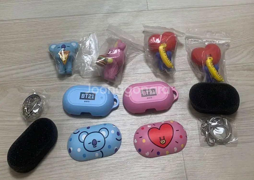 방탄소년단 BTS BT21 키링 피규어 버즈 케이스--9
