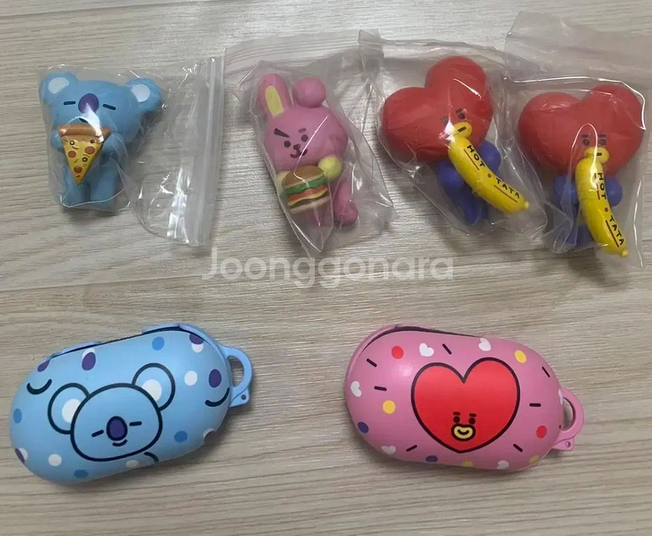 방탄소년단 BTS BT21 키링 피규어 버즈 케이스--6