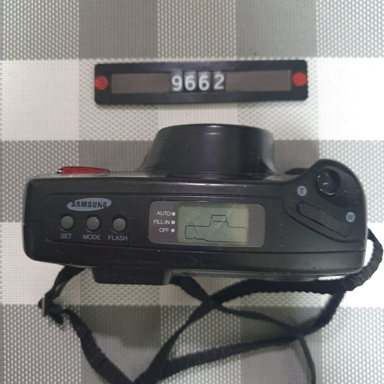 삼성캐녹스 퍼지줌 1050 필름카메라--1