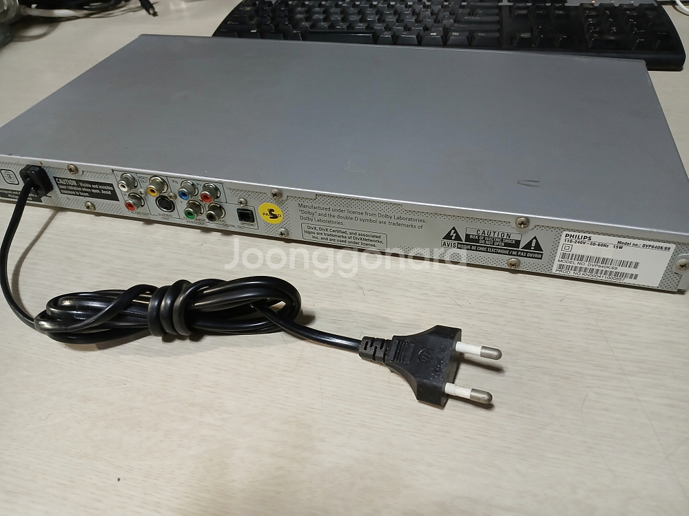 PHILIPS DVP640K DVD 플레이어 성능굿--2