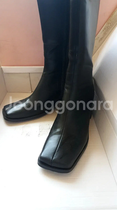 스퀘어롱부츠 250~255--3