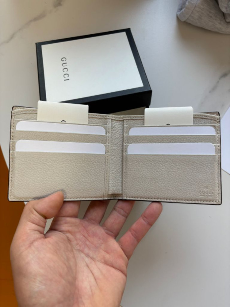 구찌 띠로고 반지갑--2