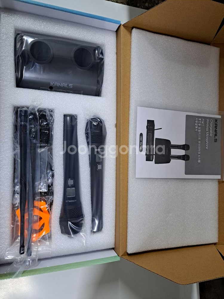카날스 무선마이크 K-9300--2