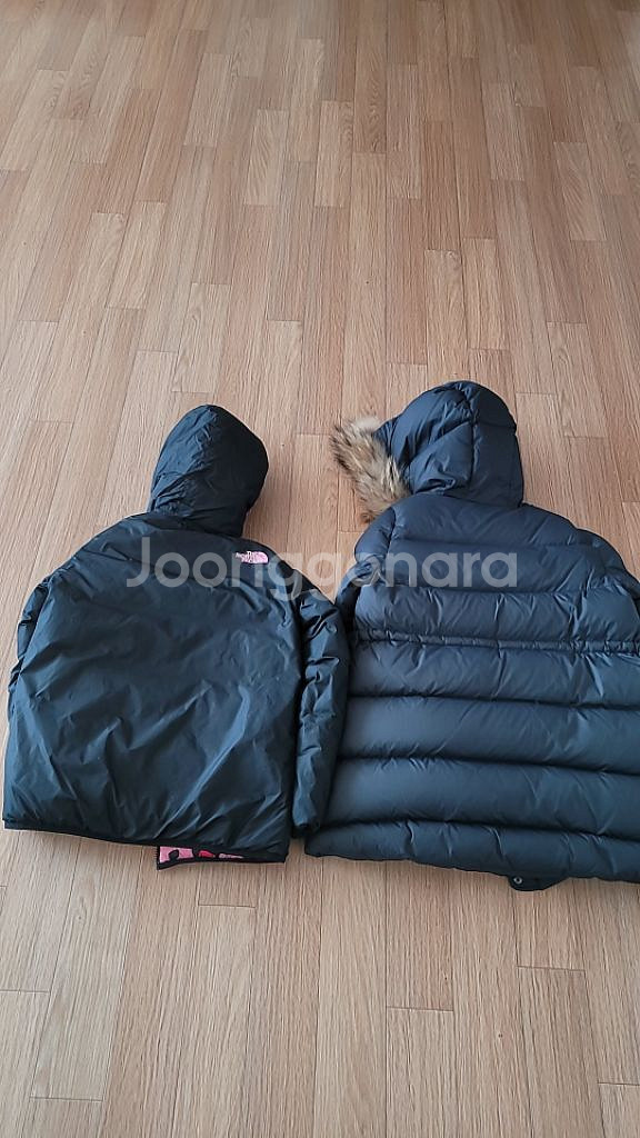 노스페이스키즈패딩140.블루독키즈롱패딩145--5