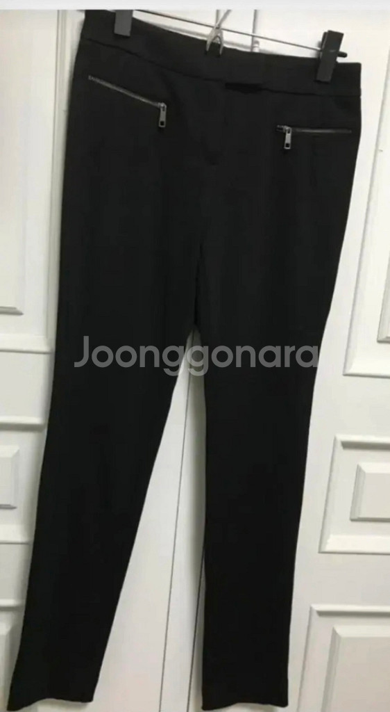미착용.조르쥬 레쉬 팬츠.검정여성바지.블랙슬랙스--1