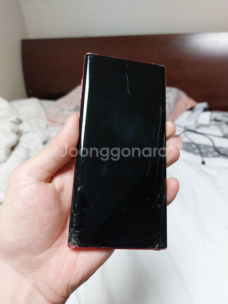 갤럭시노트10 256GB 레드 팝니다--2