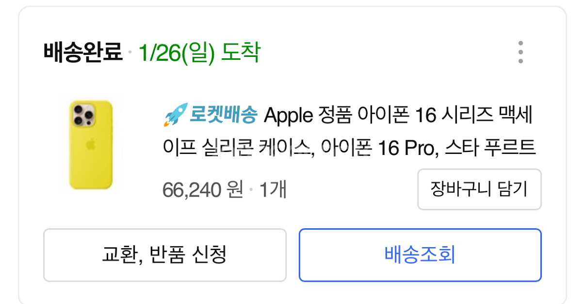 아이폰16프로 정품실리콘케이스 스타푸르트--4