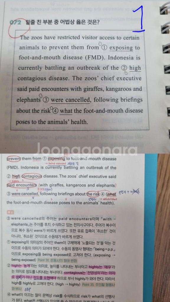 공단기 교재(영어, 국어, 한국사, 행정학)--2