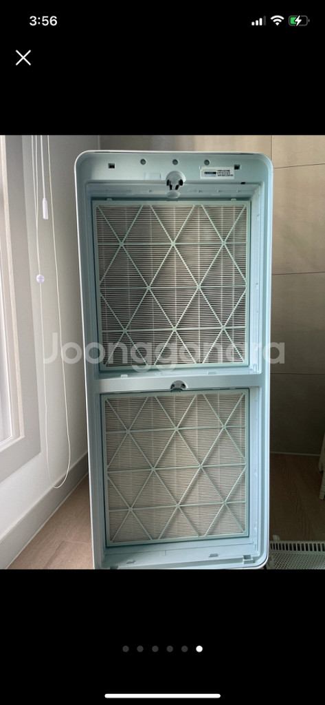 삼성 무풍 큐브 공기청정기--5