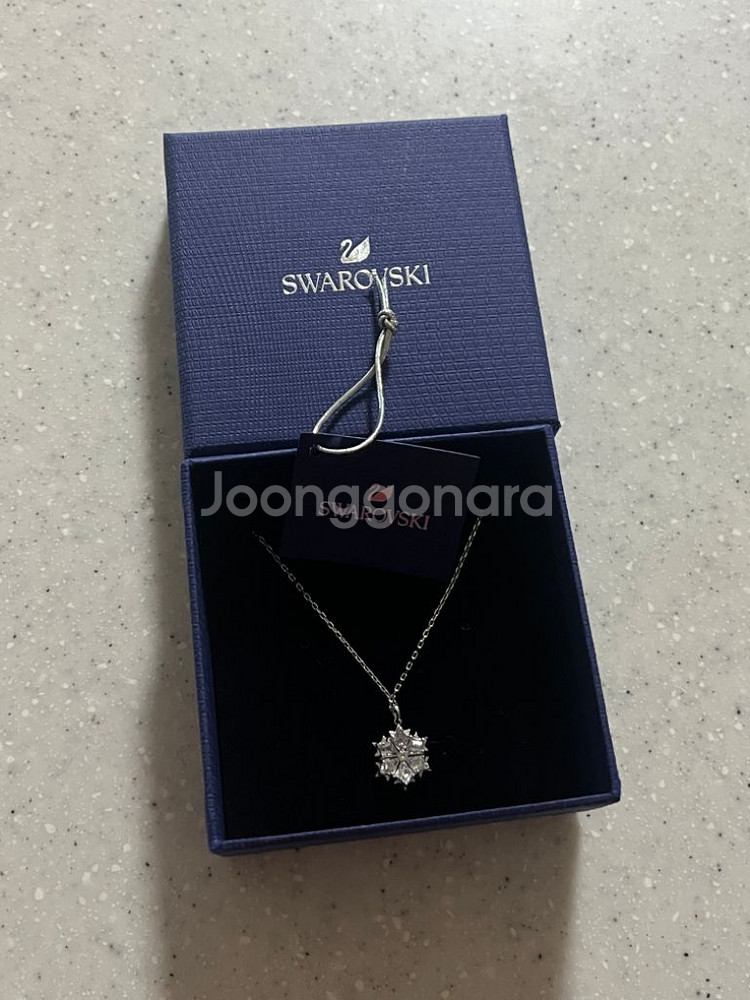 스와로브스키 목걸이(정품)--0