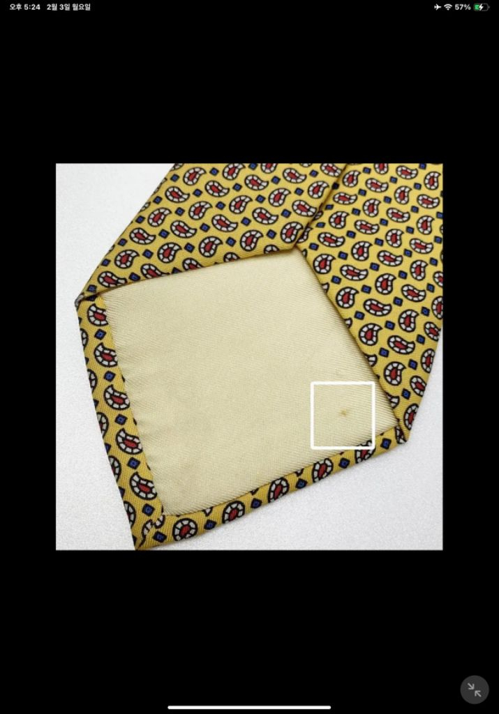 폴로 랄프로렌 빈티지 실크 넥타이 이미지