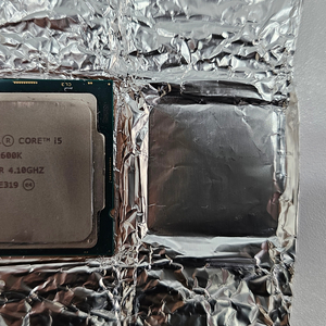 cpu i5-10600k 단품 팝니다.(택포)