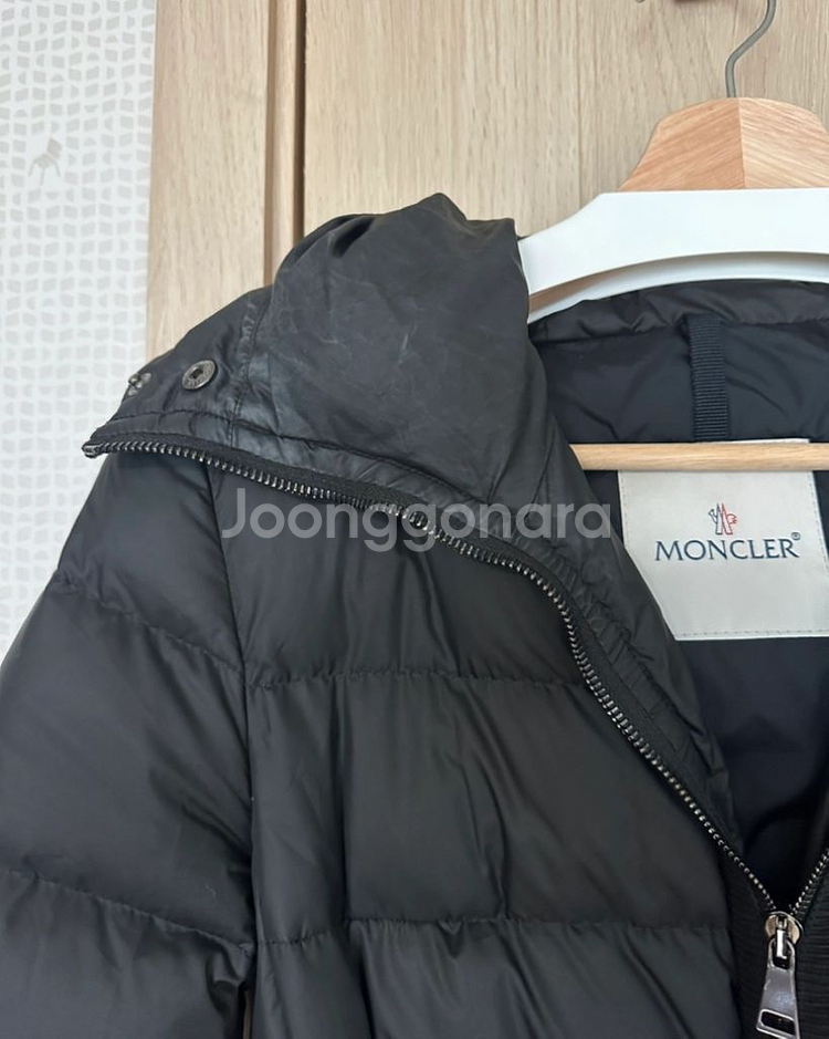 (정품)몽클레어 파브레 여성 폭스퍼 패딩 급처--6