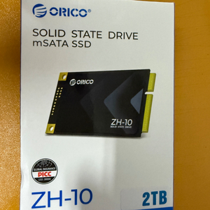 ORICO ZH-10 2TB mSATA SSD