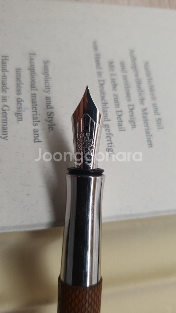 [네고 환영]그라폰 파버카스텔 기로쉐 만년필 팔아요!--2