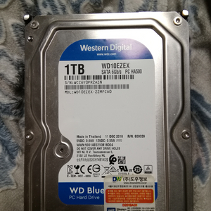 WD BLUE HDD 노트북램으로만 교환받아요