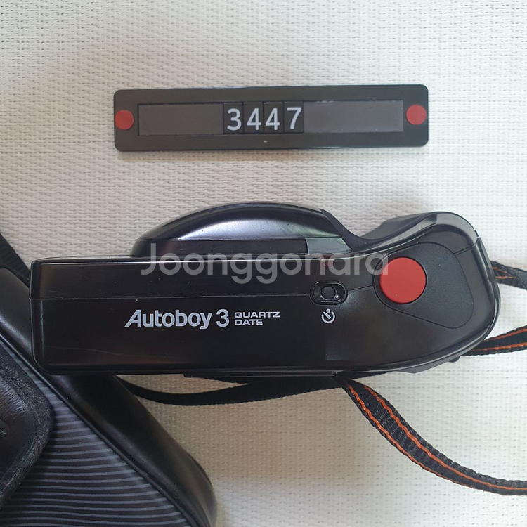 캐논 오토보이 3 필름카메라 파우치포함--1