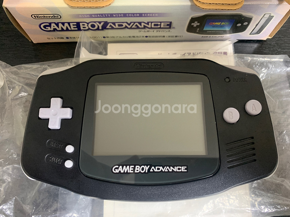 닌텐도 게임보이 어드밴스(GBA) 블랙--2