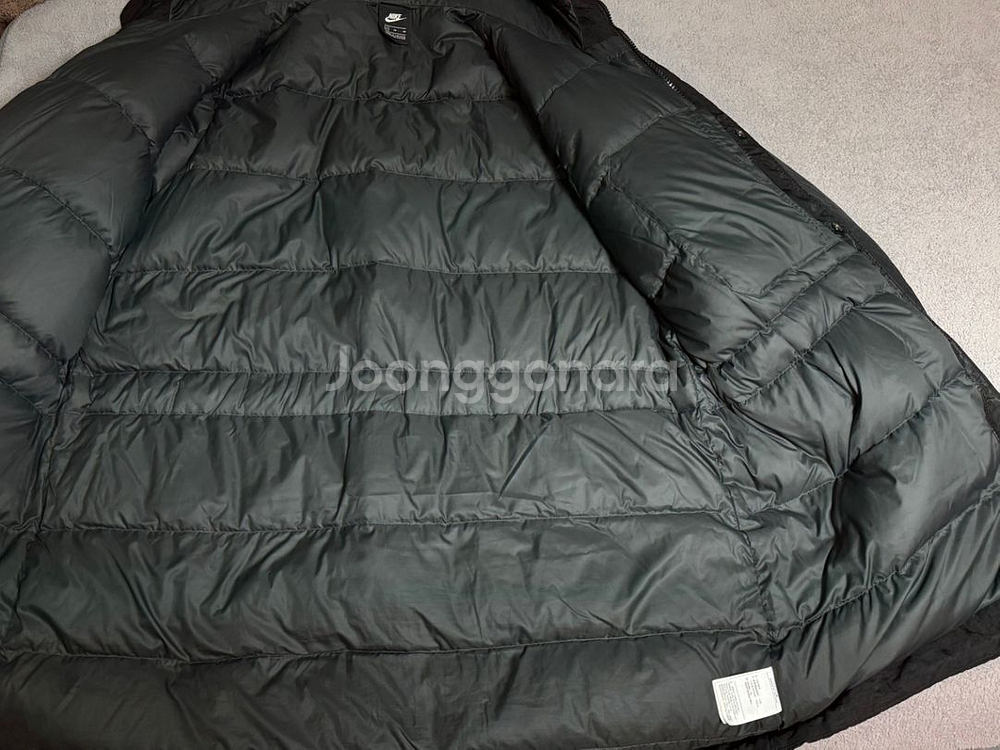 XL나이키 블랙 무광 롱패딩 노스페이스 프리즘 acg--7