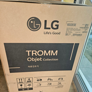 lg 엘지 트롬 오브제 건조기 22kg rd22ese