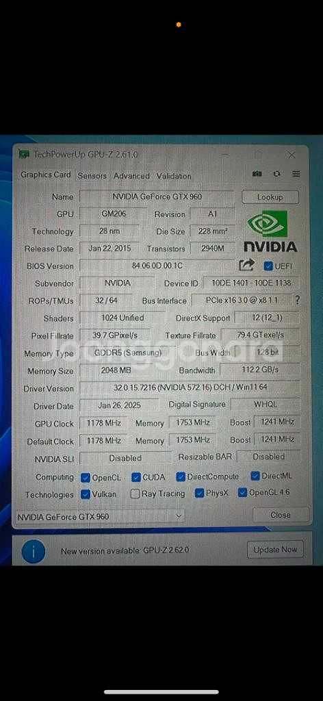 INNO3D GTX960 OC D5 2GB 그래픽카드--3