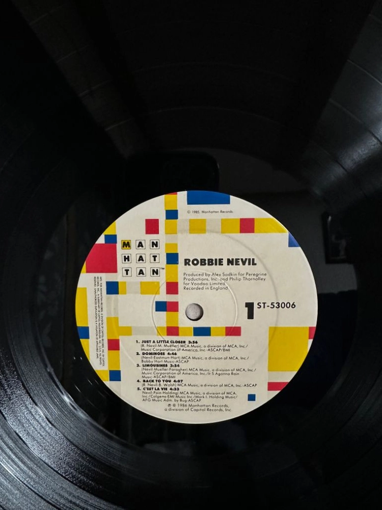 (민트급 알판)Robbie Nevil 1집(LP) 이미지
