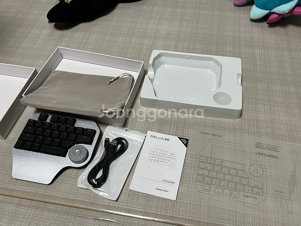 Delux Designer 디자이너 T11 한손 키보드--1