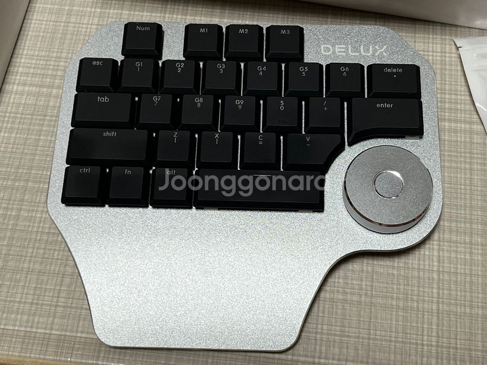 Delux Designer 디자이너 T11 한손 키보드--2